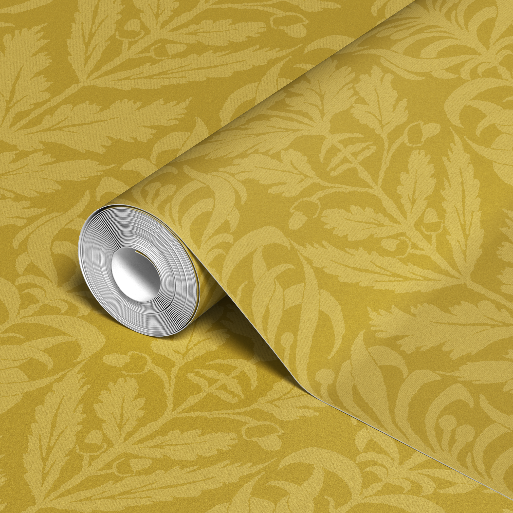 wallpaper roll closeup mockup