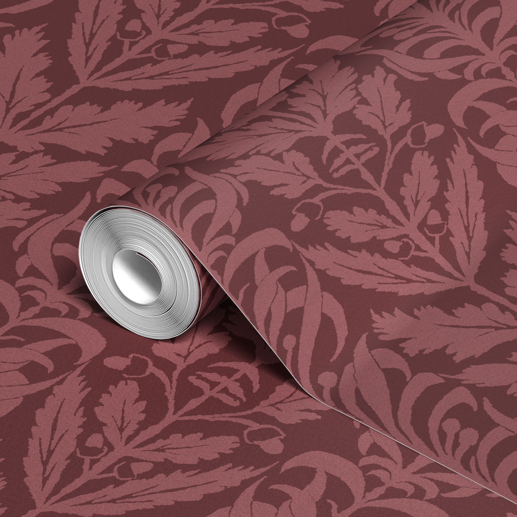  wallpaper roll closeup mockup