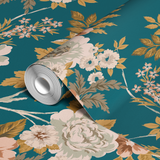  wallpaper roll closeup mockup
