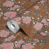  wallpaper roll closeup mockup