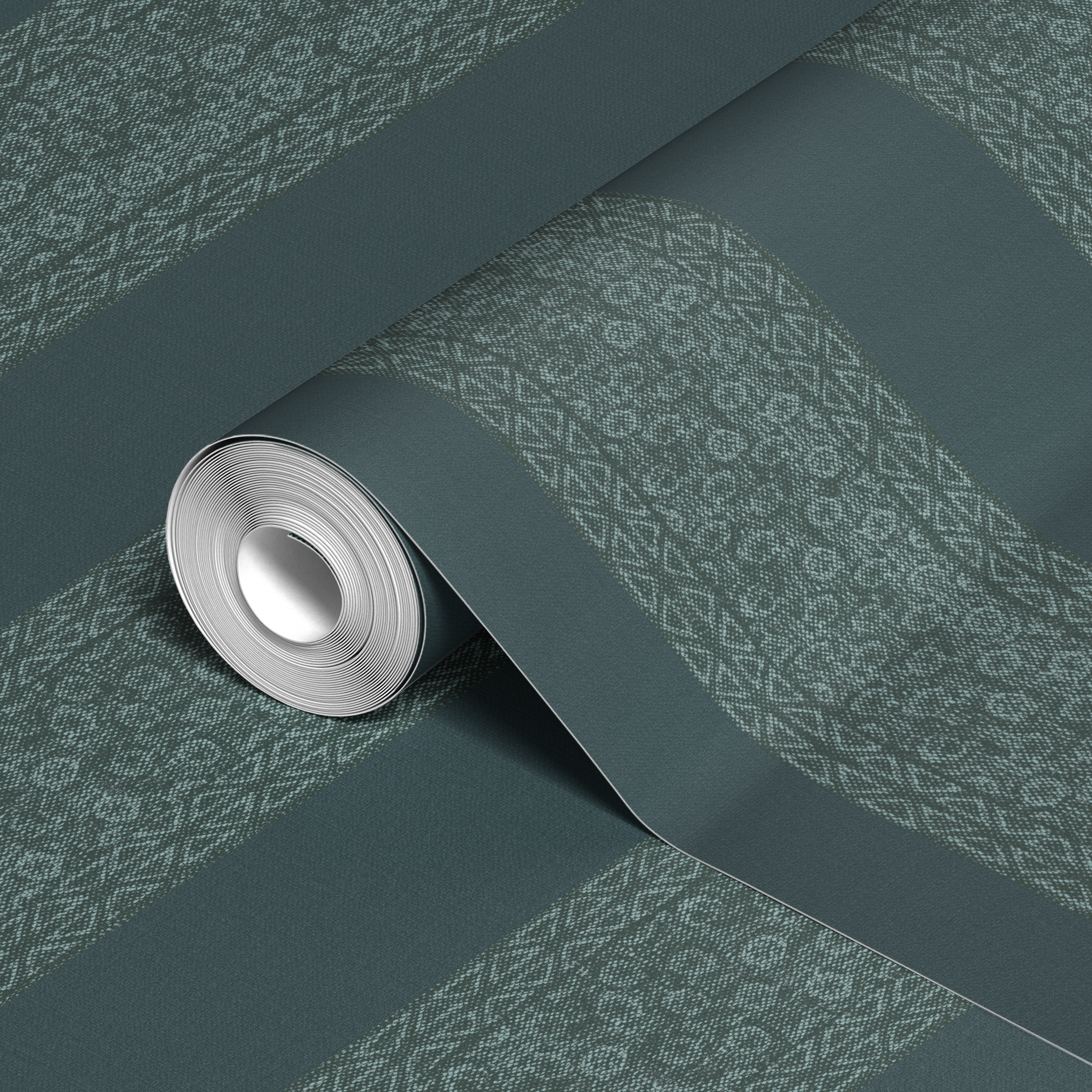  wallpaper roll closeup mockup