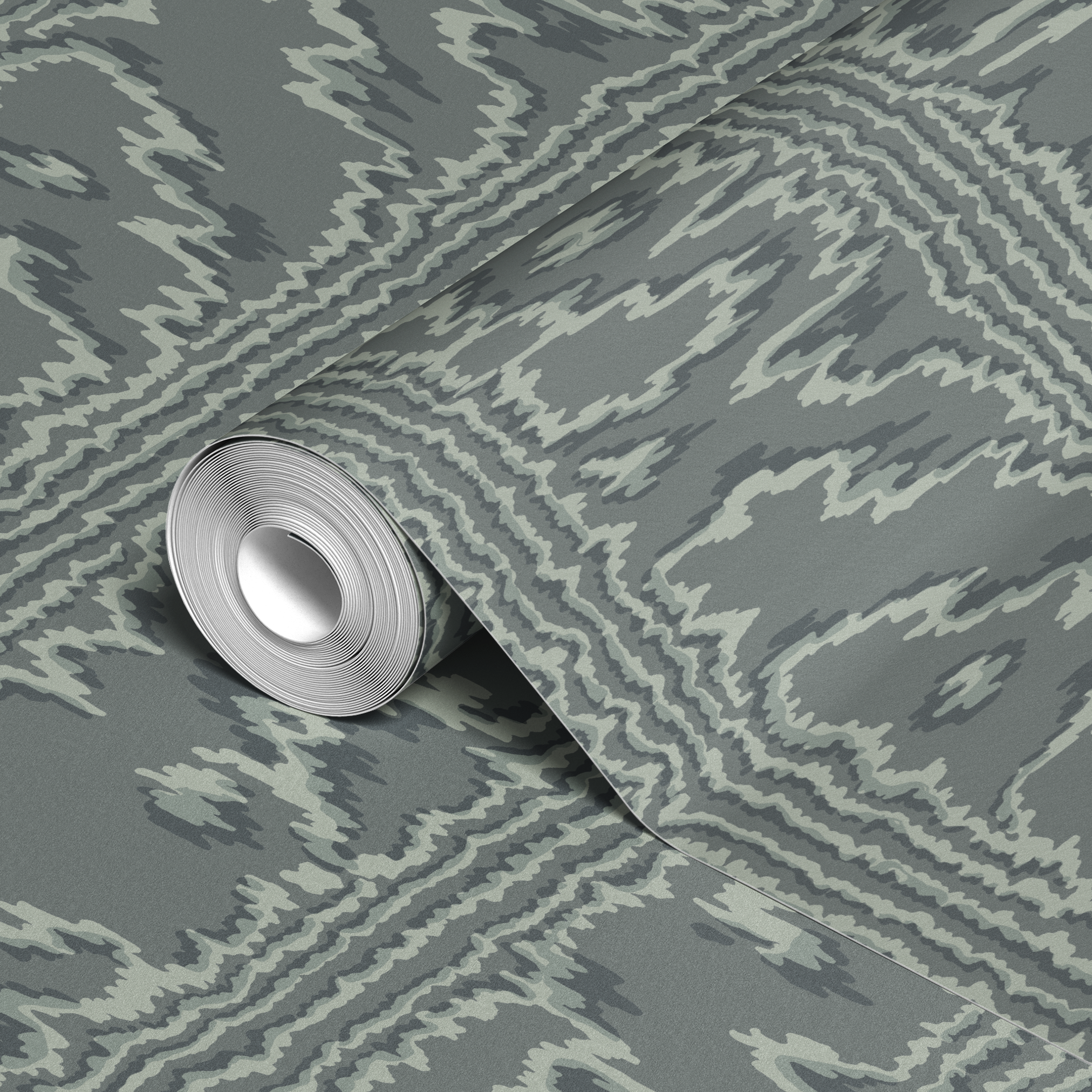  wallpaper roll closeup mockup