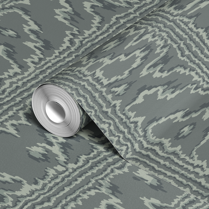  wallpaper roll closeup mockup