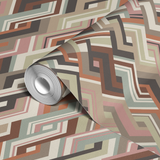  wallpaper roll closeup mockup