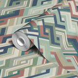  wallpaper roll closeup mockup