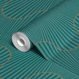  wallpaper roll closeup mockup