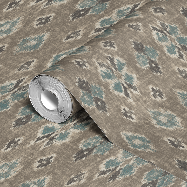  wallpaper roll closeup mockup