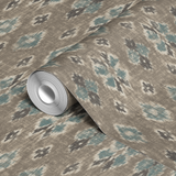  wallpaper roll closeup mockup