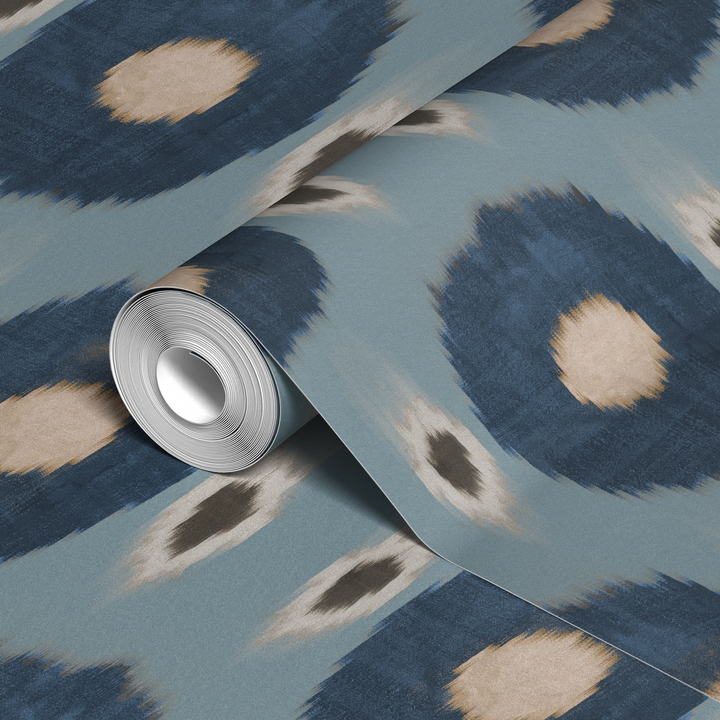  wallpaper roll closeup mockup