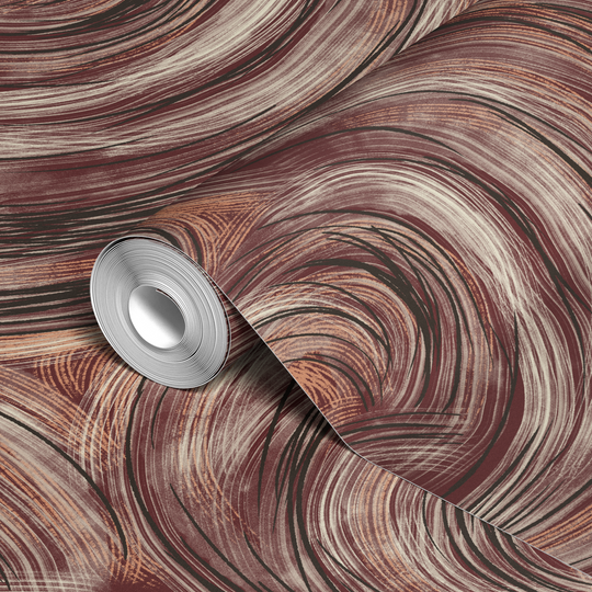  wallpaper roll closeup mockup