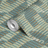  wallpaper roll closeup mockup