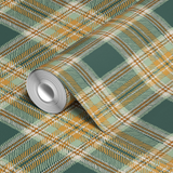  wallpaper roll closeup mockup