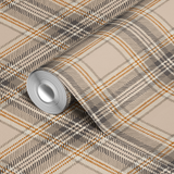  wallpaper roll closeup mockup