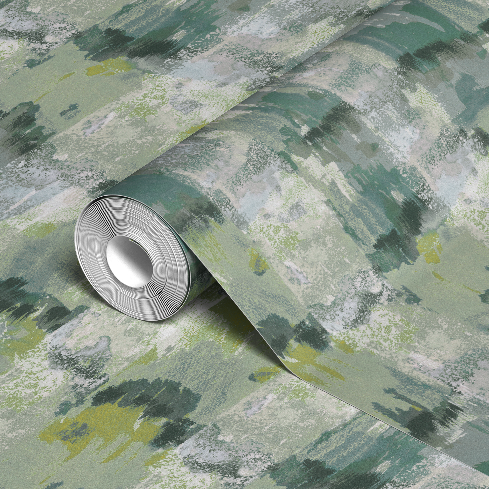  wallpaper roll closeup mockup