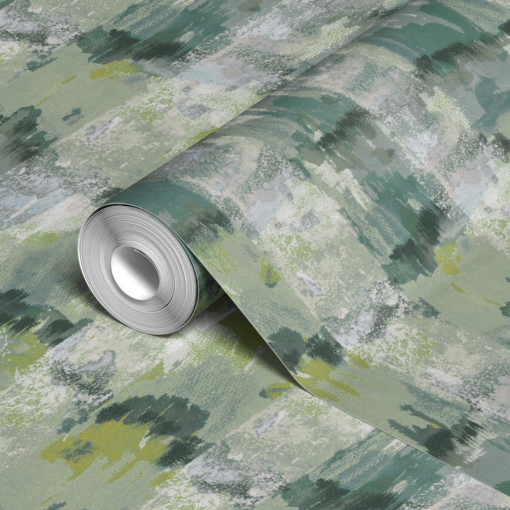  wallpaper roll closeup mockup