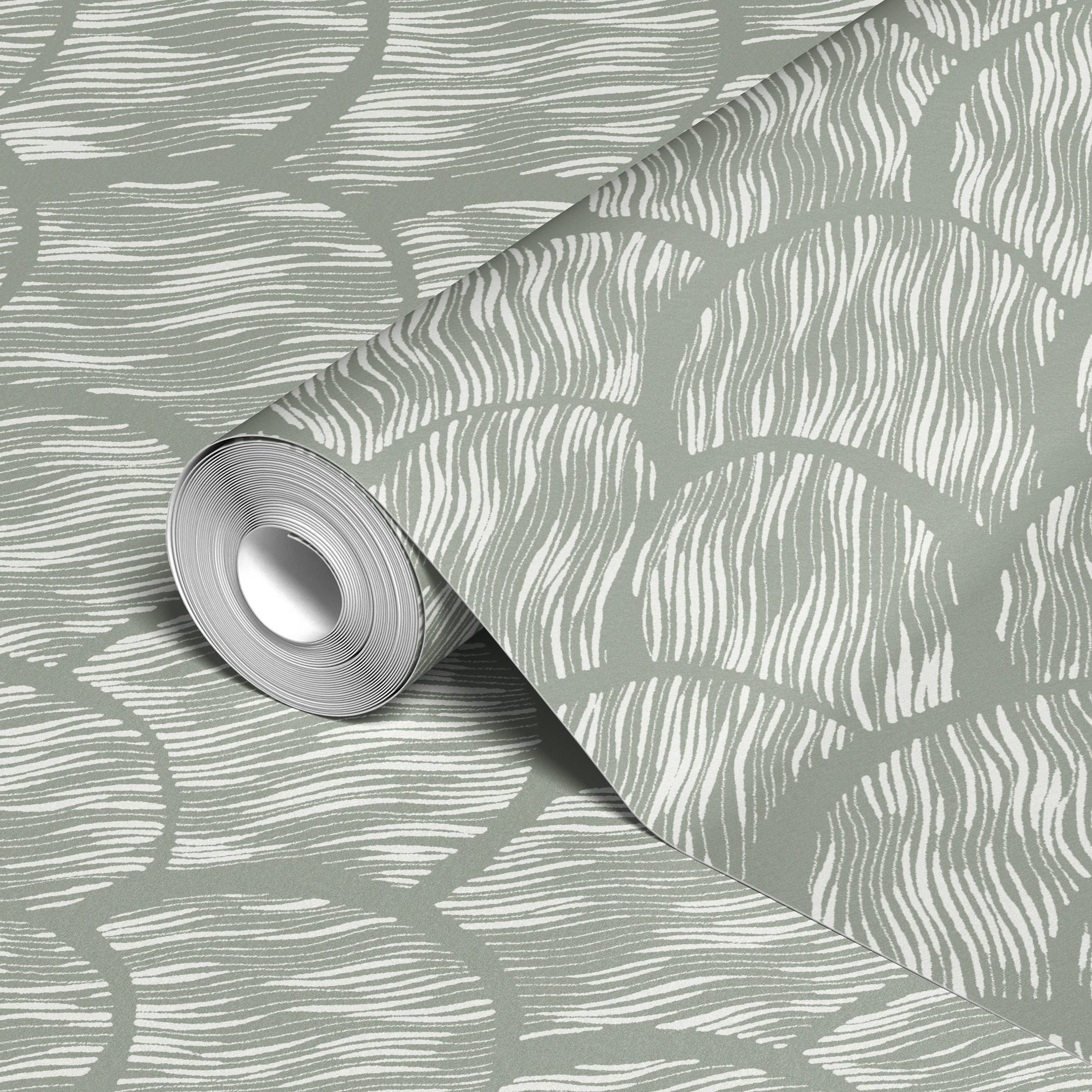  wallpaper roll closeup mockup