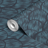  wallpaper roll closeup mockup