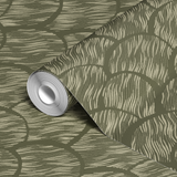  wallpaper roll closeup mockup