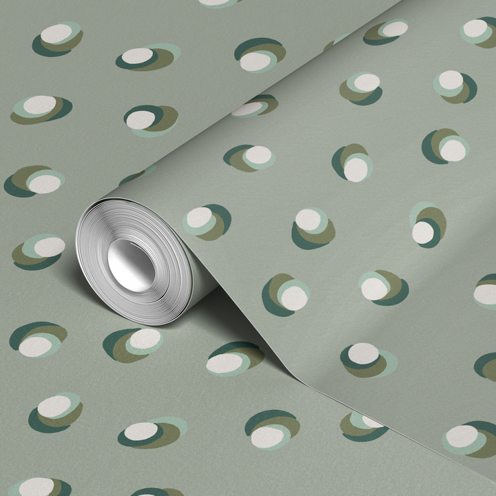  wallpaper roll closeup mockup