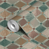  wallpaper roll closeup mockup