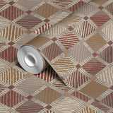  wallpaper roll closeup mockup