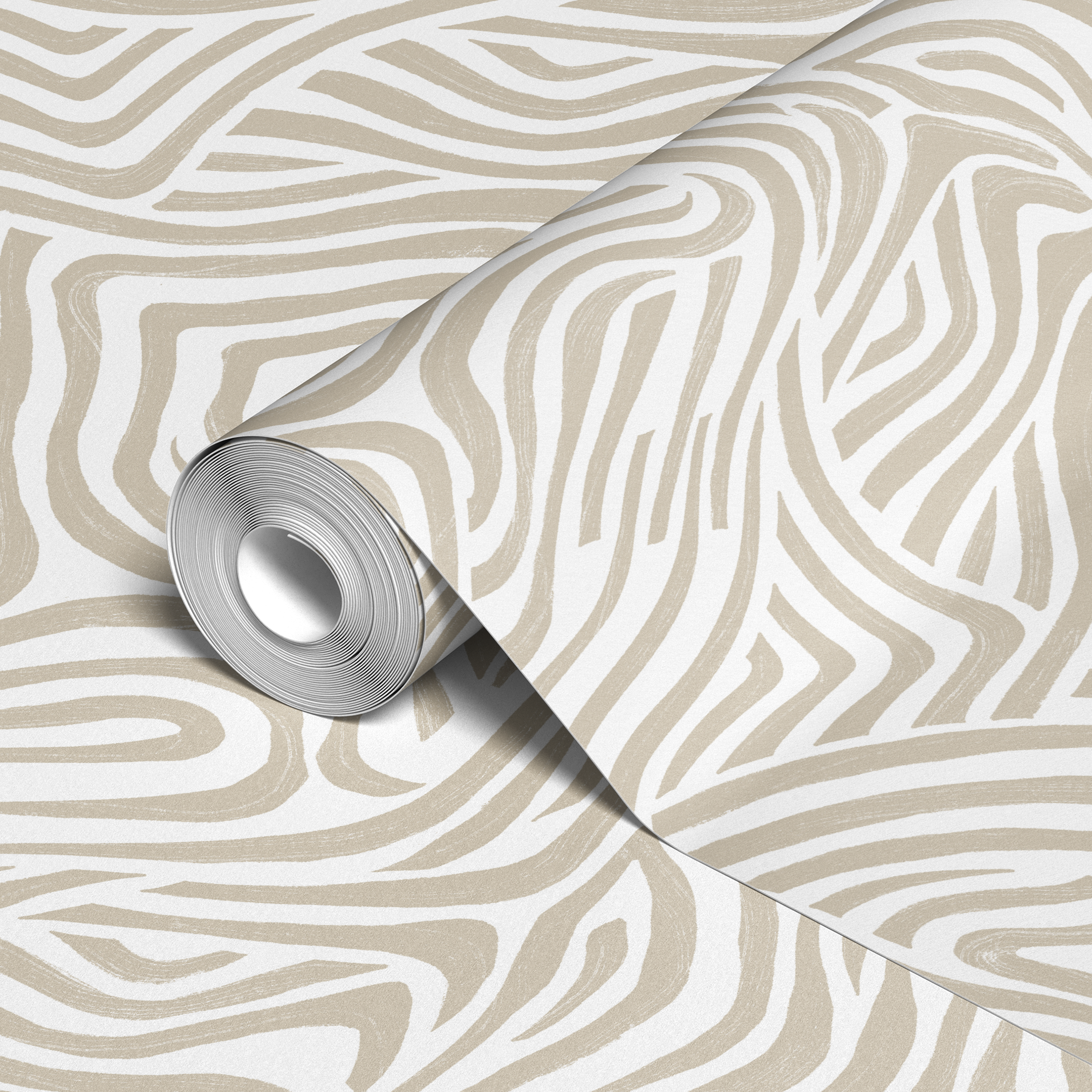  wallpaper roll closeup mockup