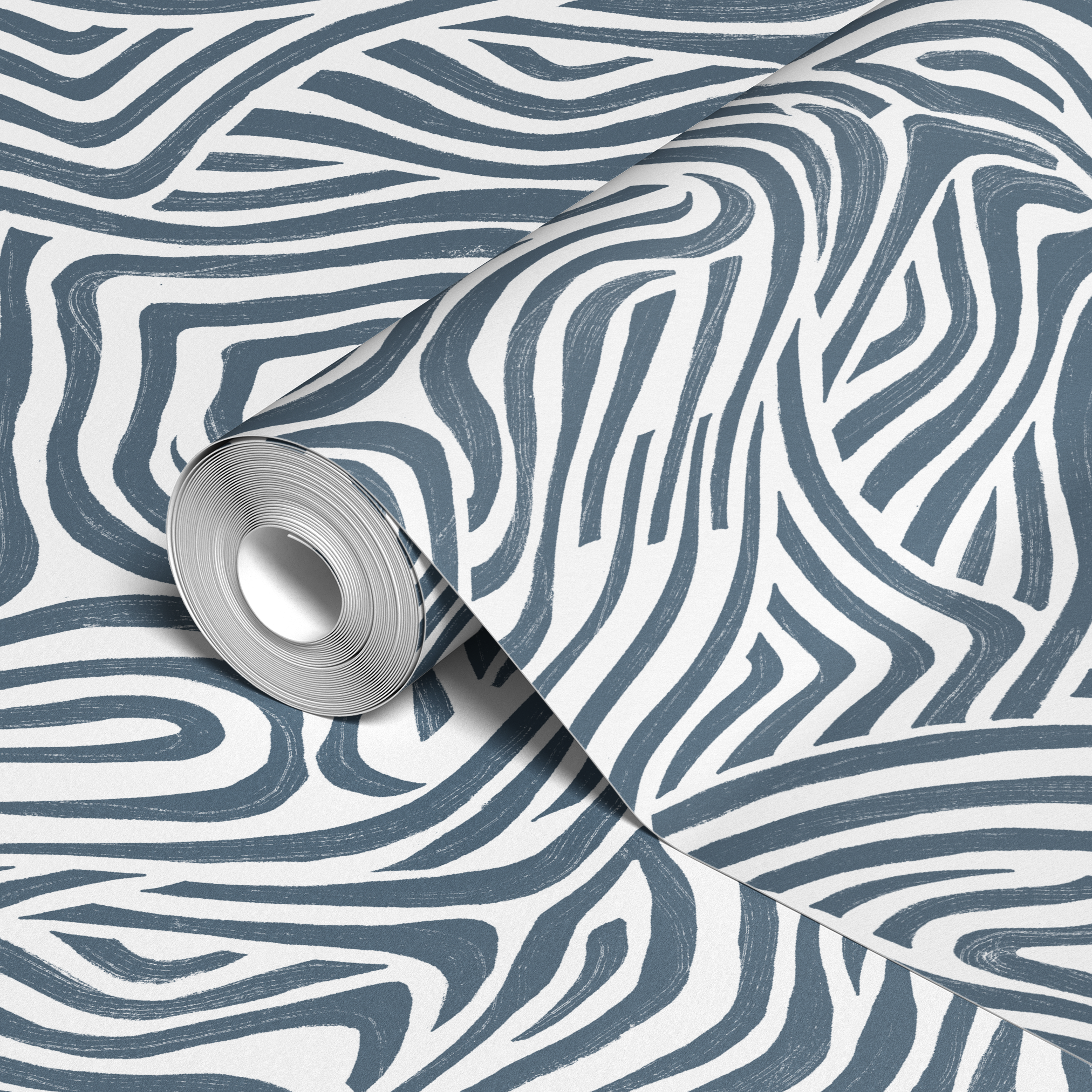  wallpaper roll closeup mockup