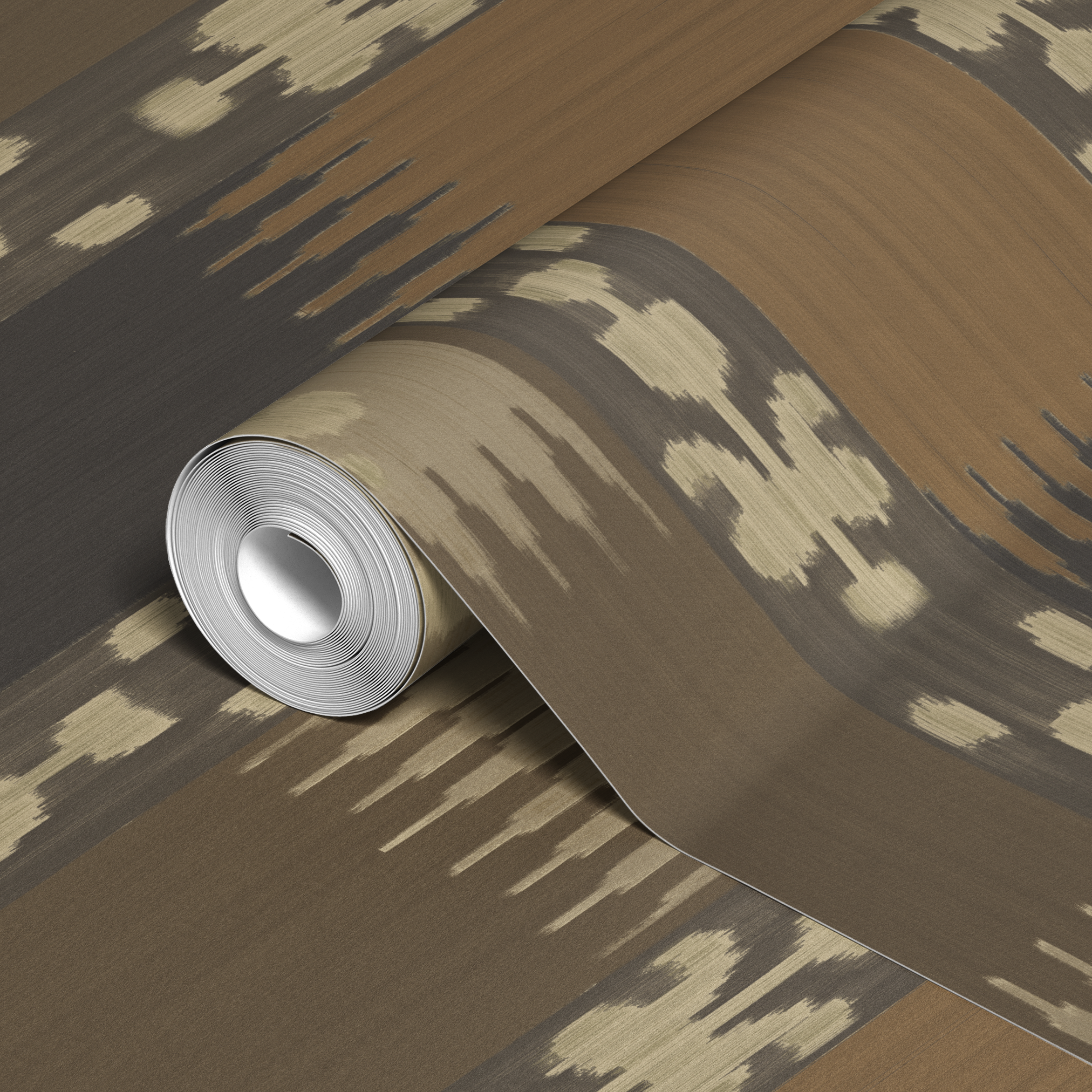  wallpaper roll closeup mockup
