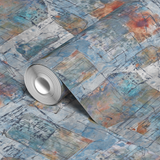  wallpaper roll closeup mockup