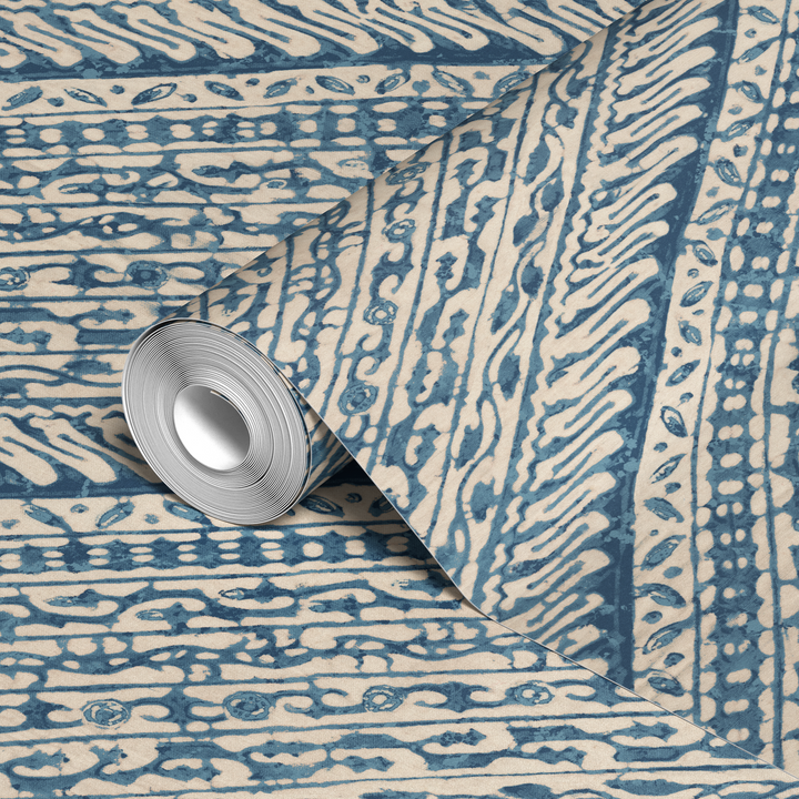 wallpaper roll closeup mockup