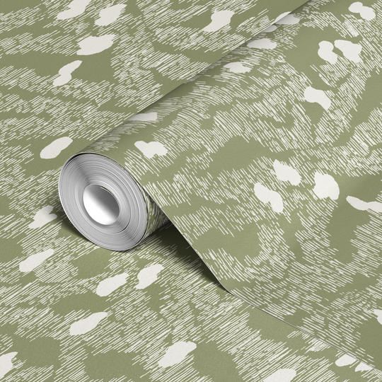  wallpaper roll closeup mockup