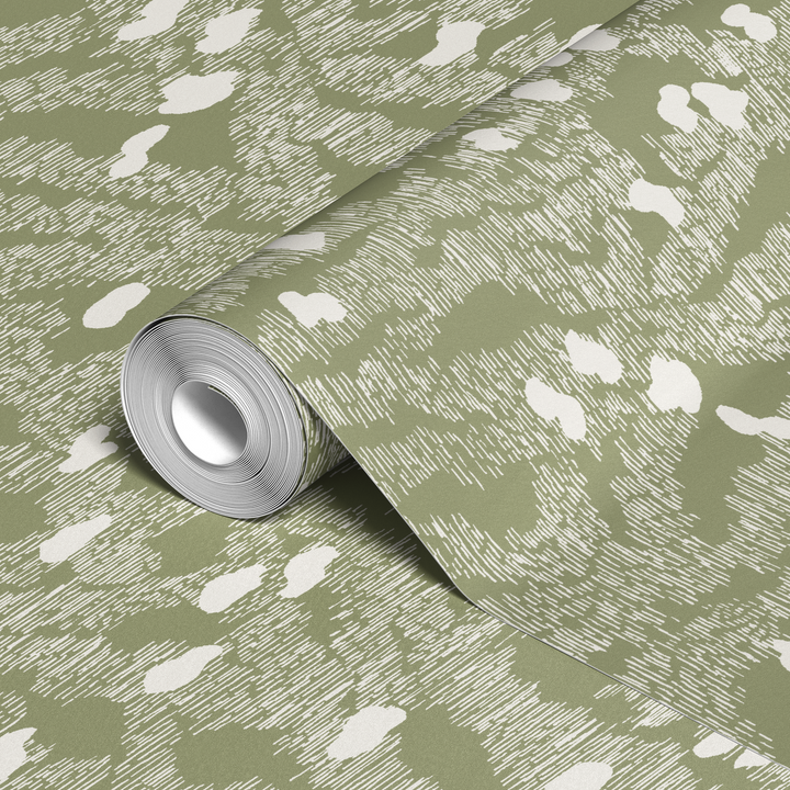  wallpaper roll closeup mockup