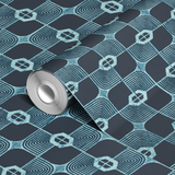  wallpaper roll closeup mockup