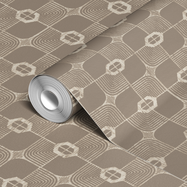  wallpaper roll closeup mockup