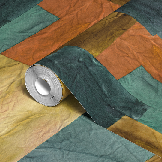  wallpaper roll closeup mockup