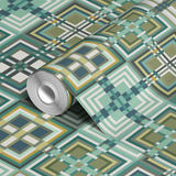  wallpaper roll closeup mockup