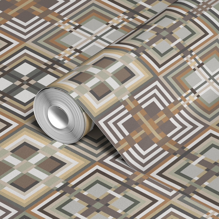  wallpaper roll closeup mockup