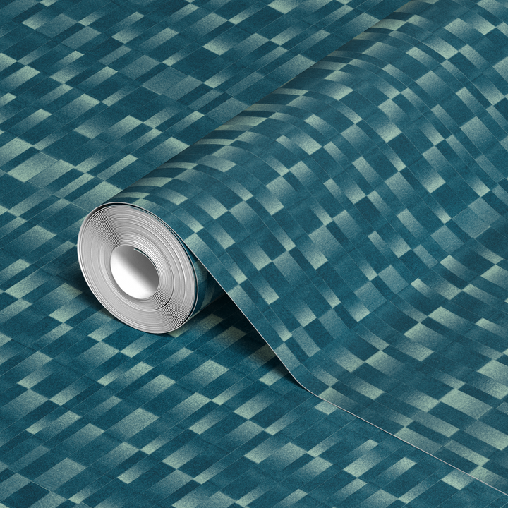  wallpaper roll closeup mockup