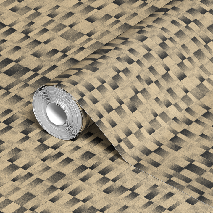  wallpaper roll closeup mockup