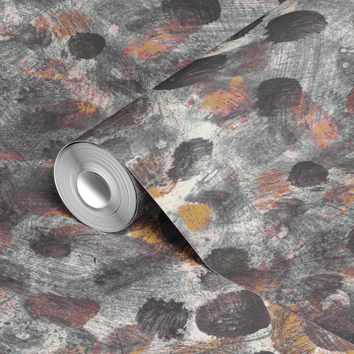  wallpaper roll closeup mockup