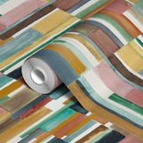  wallpaper roll closeup mockup