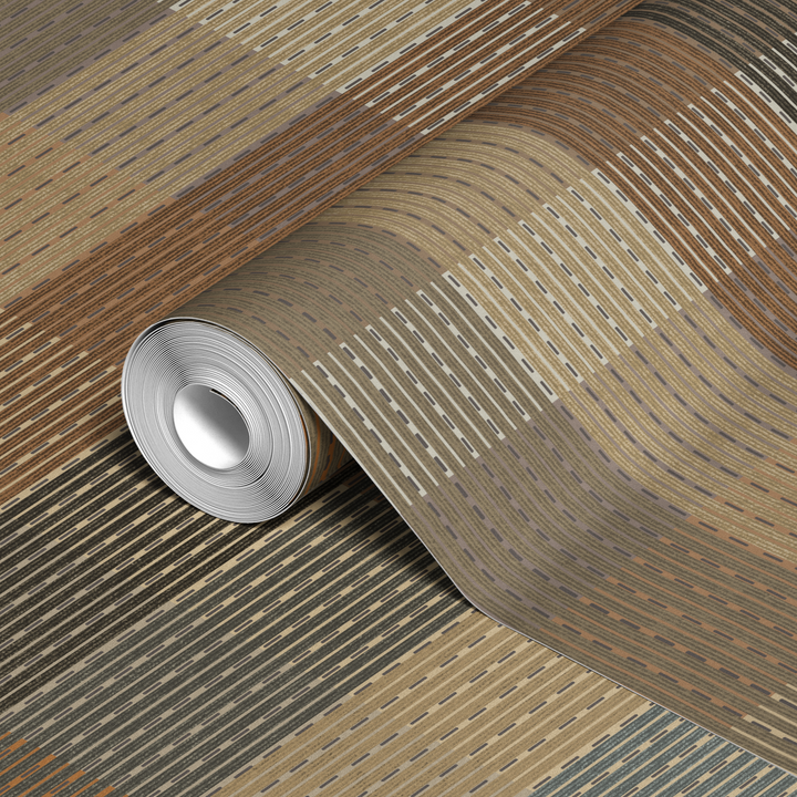  wallpaper roll closeup mockup