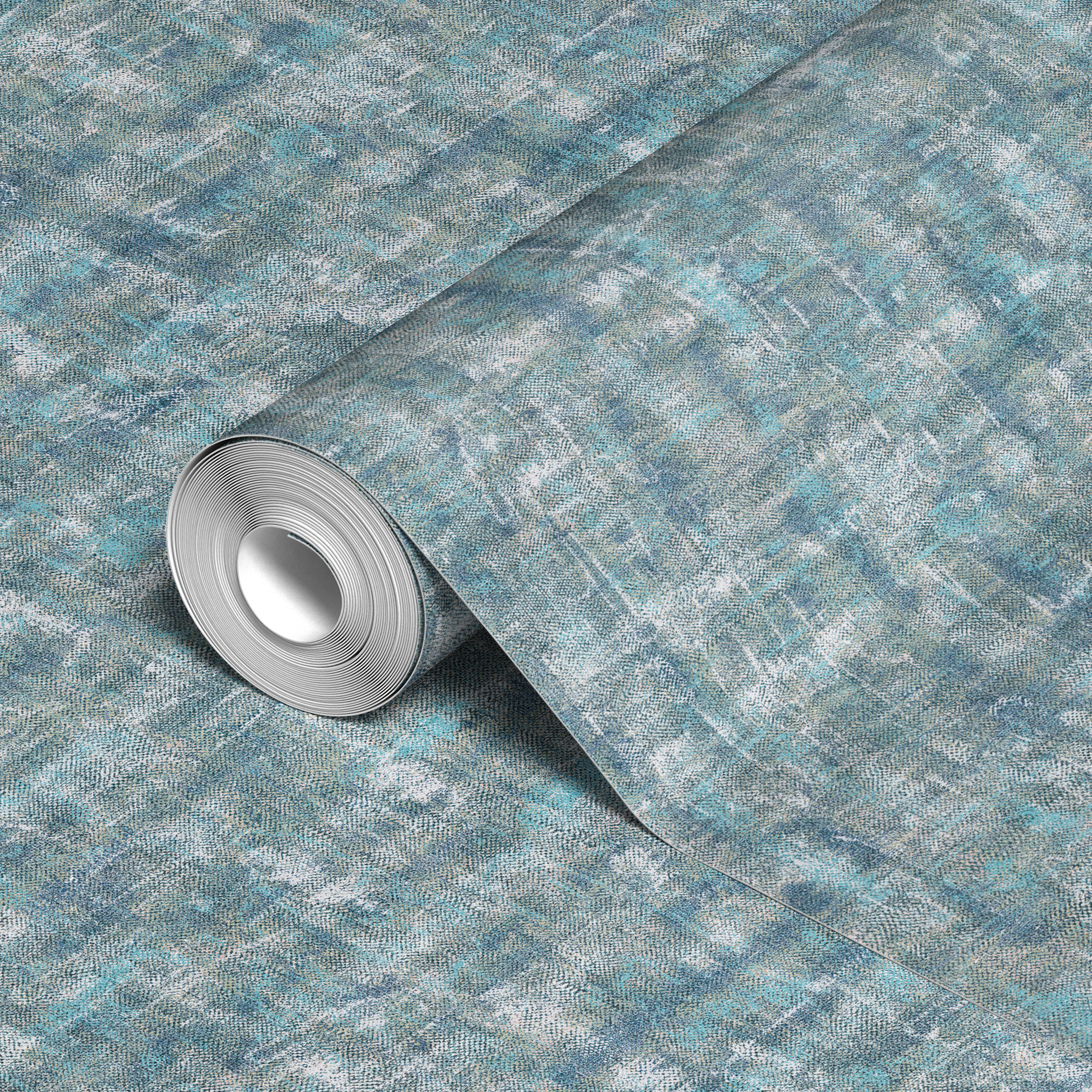  wallpaper roll closeup mockup