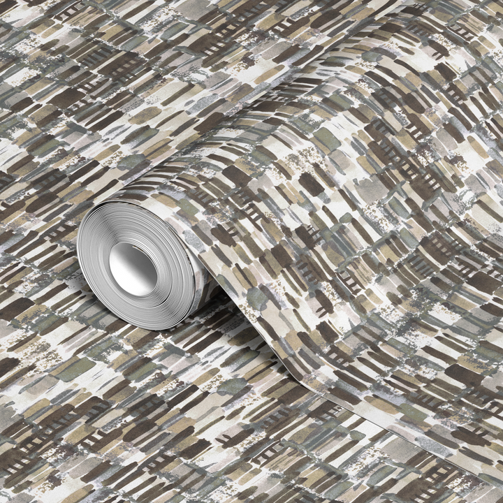  wallpaper roll closeup mockup