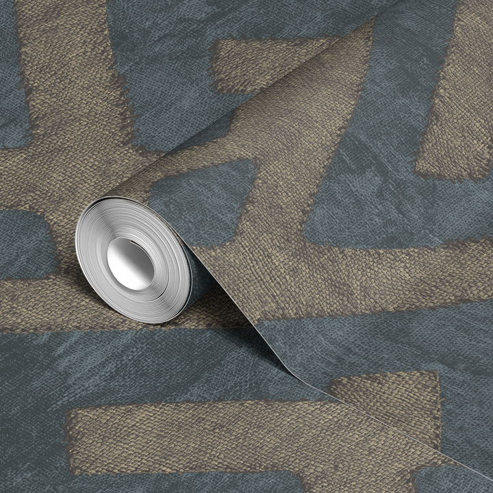  wallpaper roll closeup mockup