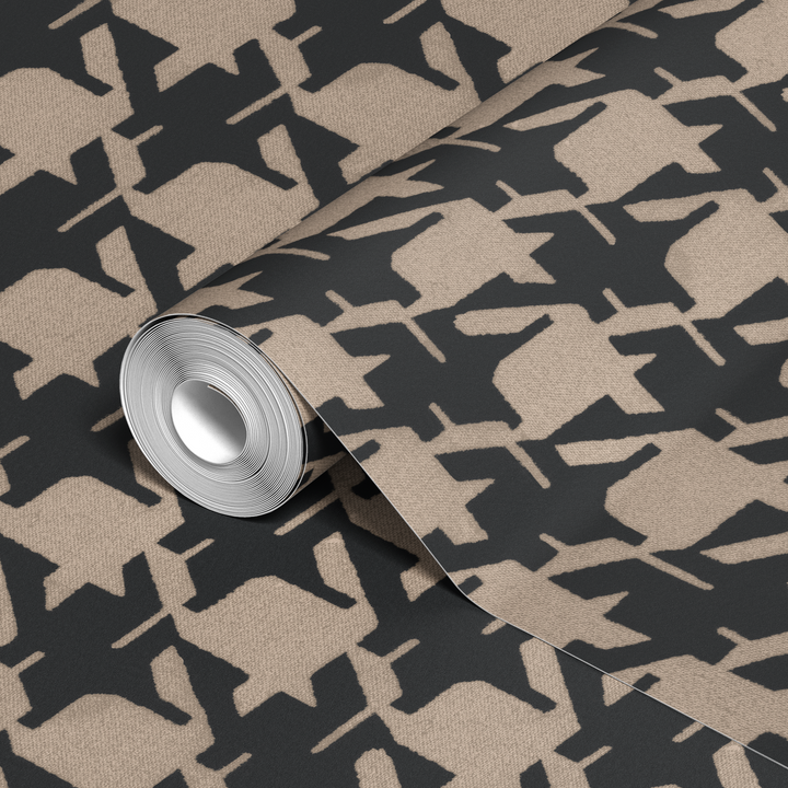  wallpaper roll closeup mockup