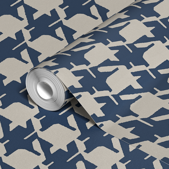 wallpaper roll closeup mockup