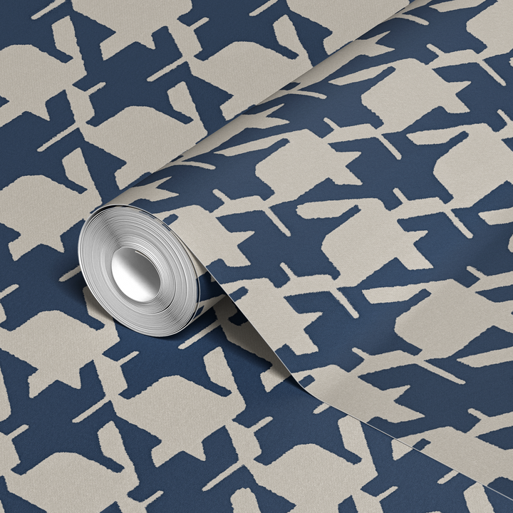  wallpaper roll closeup mockup