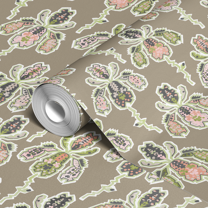  wallpaper roll closeup mockup