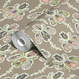  wallpaper roll closeup mockup